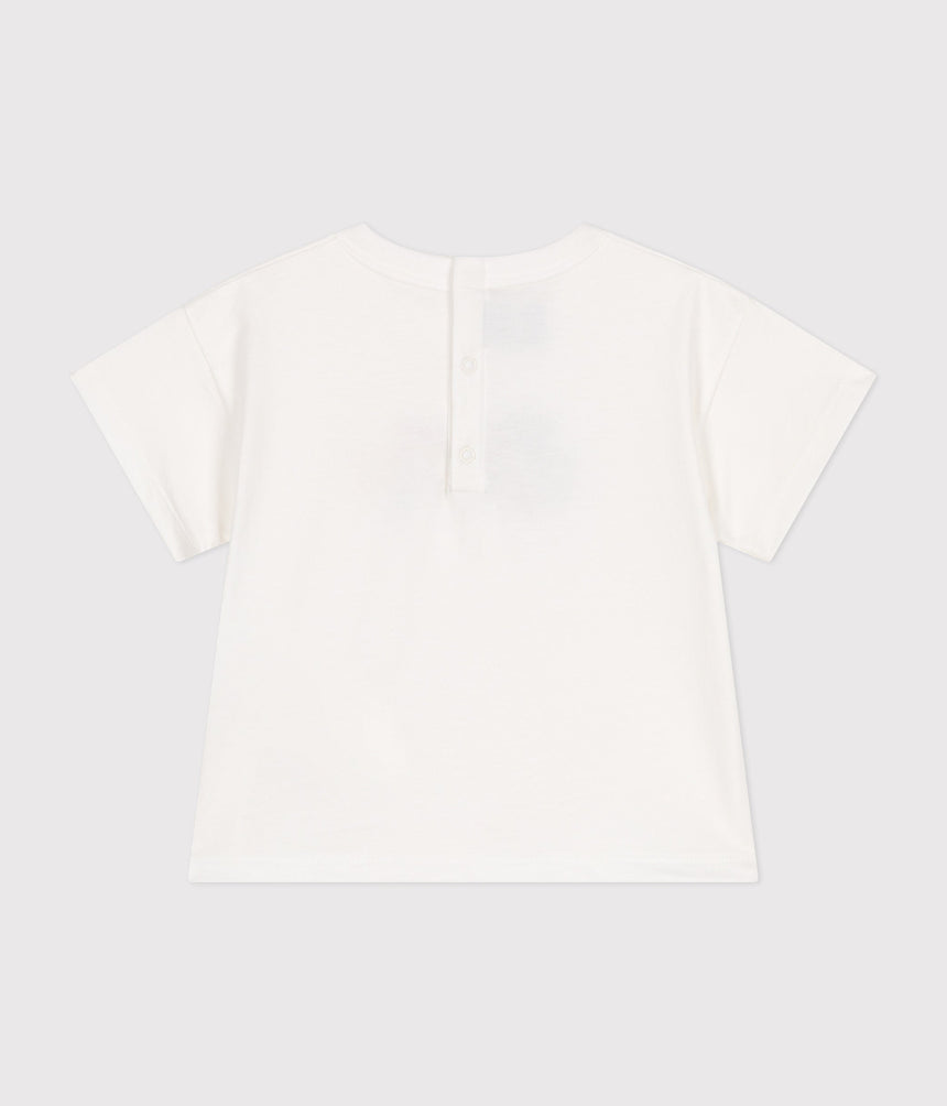 BABIES' SHORT-SLEEVED T-SHIRT IN FINE JERSEY