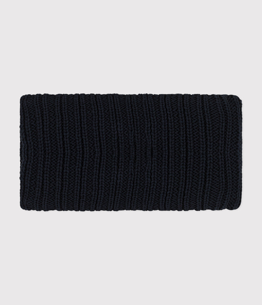 BABIES FLEECE-LINED KNITTED SNOOD