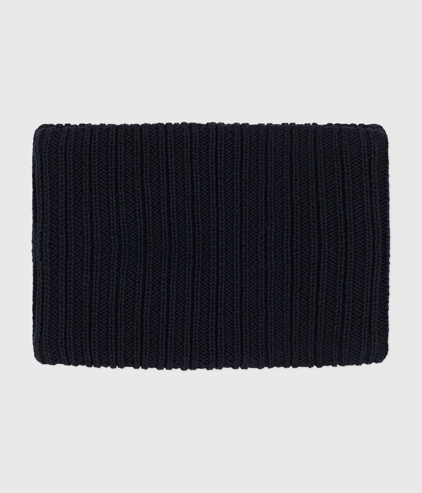 CHILDREN'S FLEECE - LINED KNITTED SNOOD