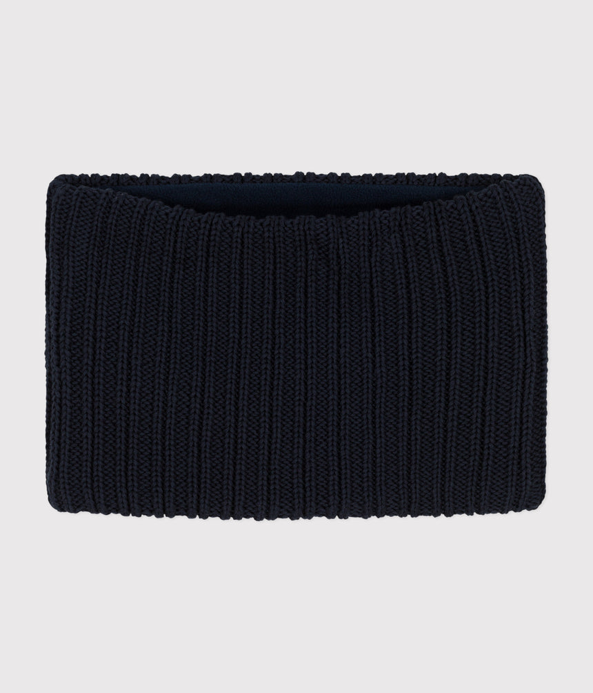 CHILDREN'S FLEECE - LINED KNITTED SNOOD