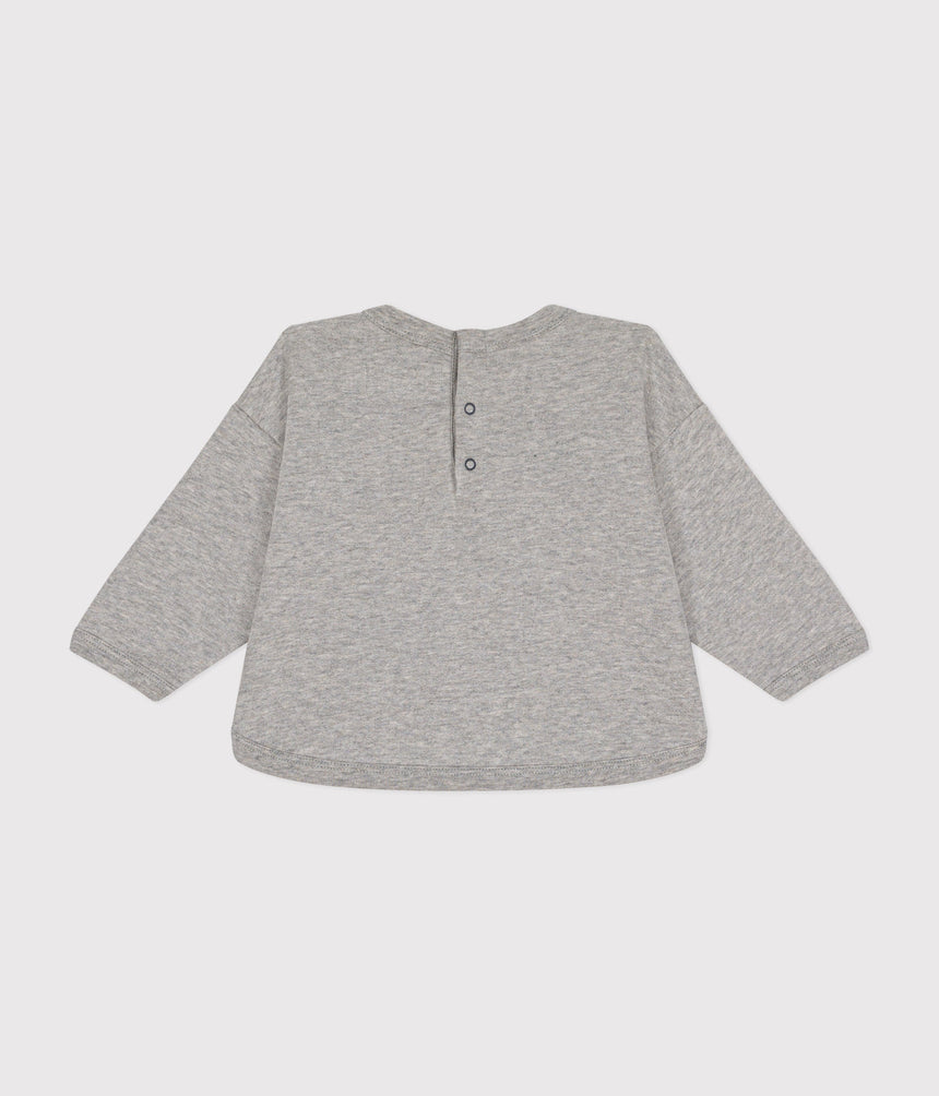 BABIES' FLEECE MR. MEN AND LITTLE MISS SWEATSHIRT