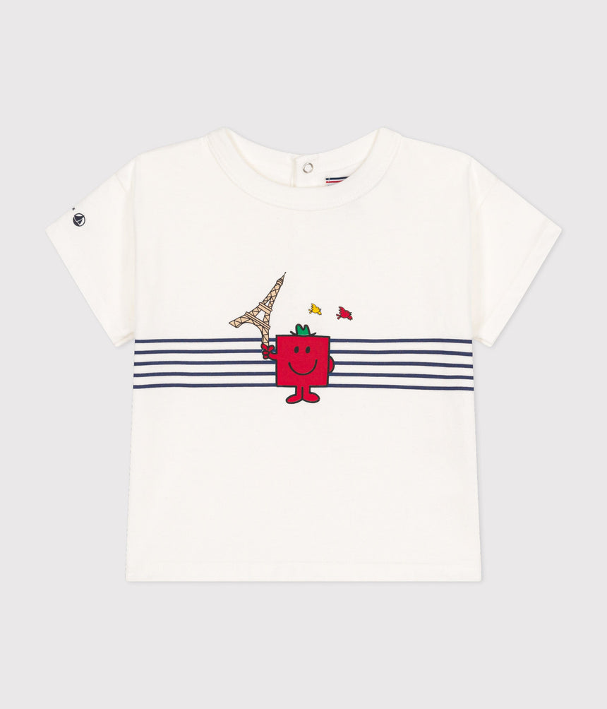 BABIES' COTTON MR. MEN AND LITTLE MISS T-SHIRT