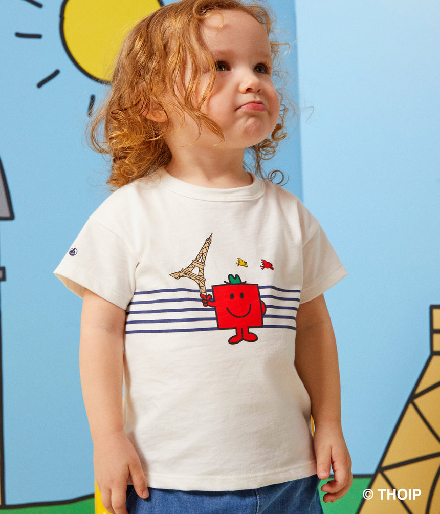 BABIES' COTTON MR. MEN AND LITTLE MISS T-SHIRT