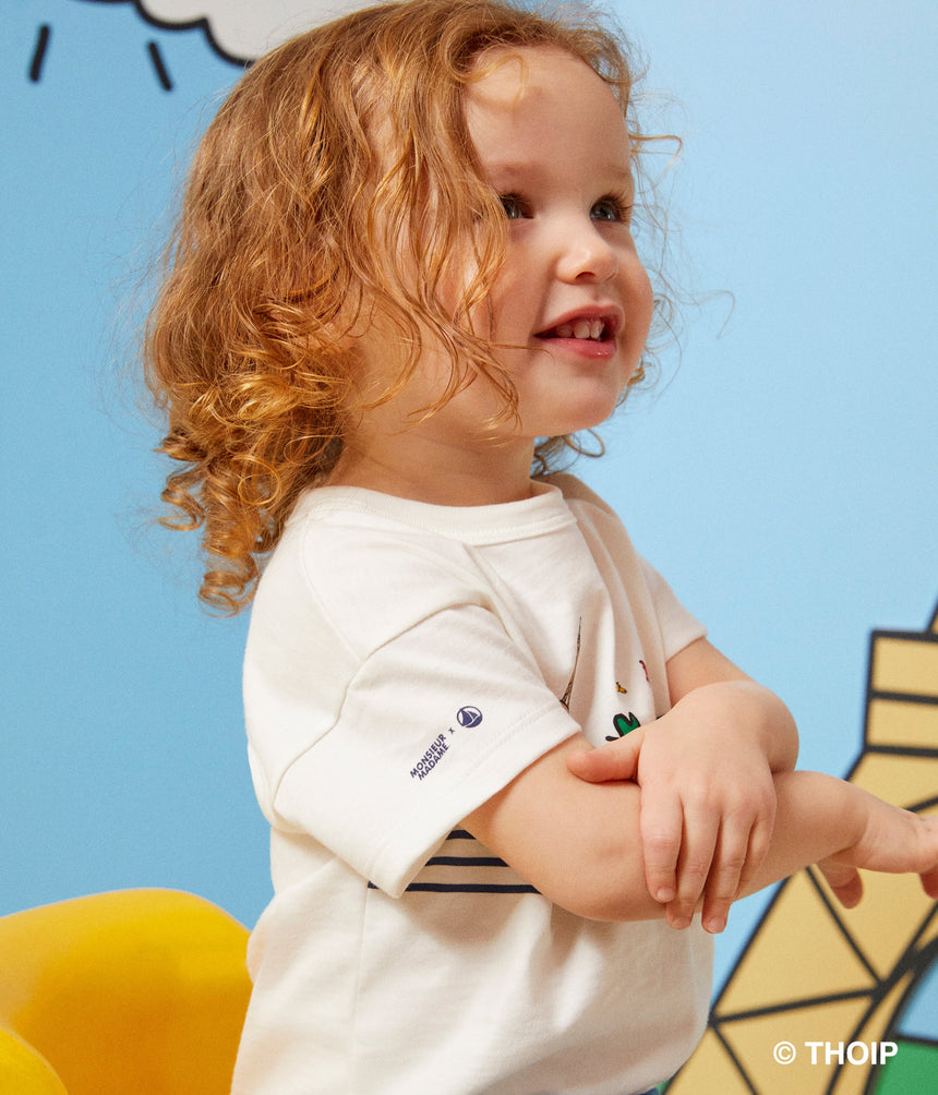 BABIES' COTTON MR. MEN AND LITTLE MISS T-SHIRT