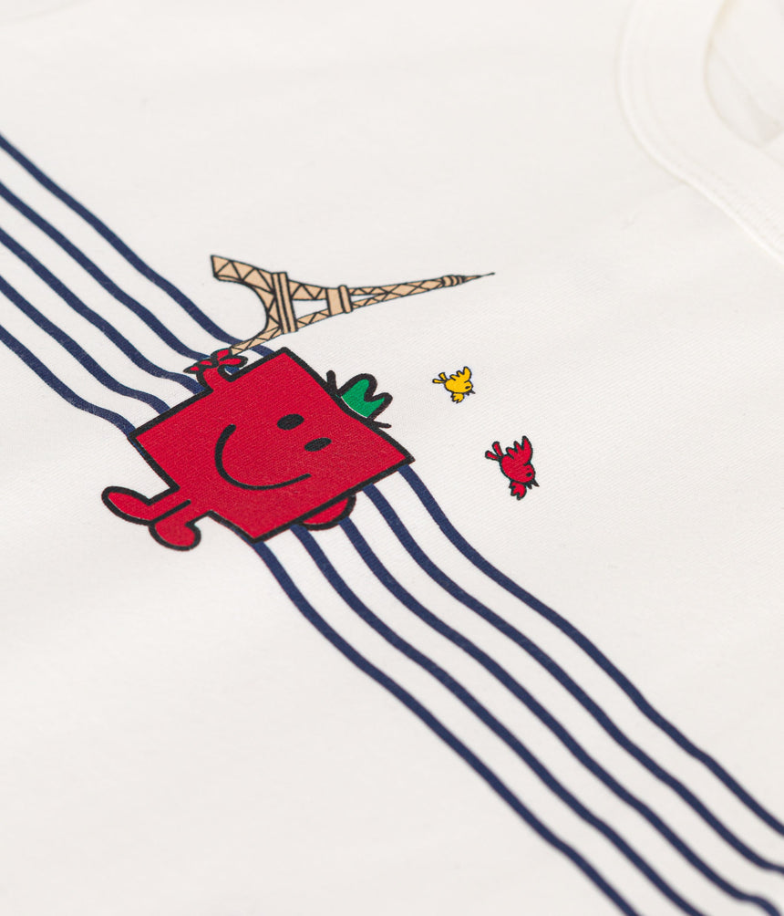 BABIES' COTTON MR. MEN AND LITTLE MISS T-SHIRT