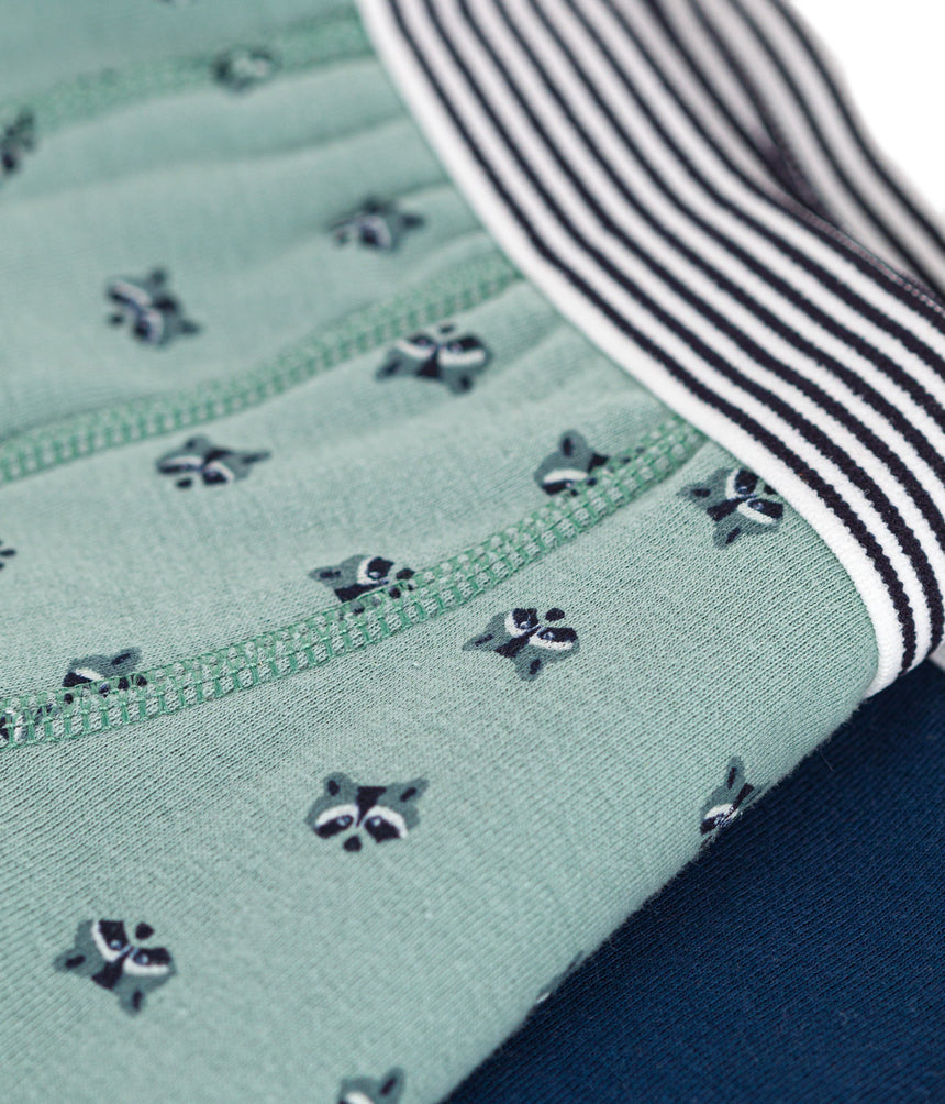 CHILDREN'S COTTON BOXERS - 2-PACK