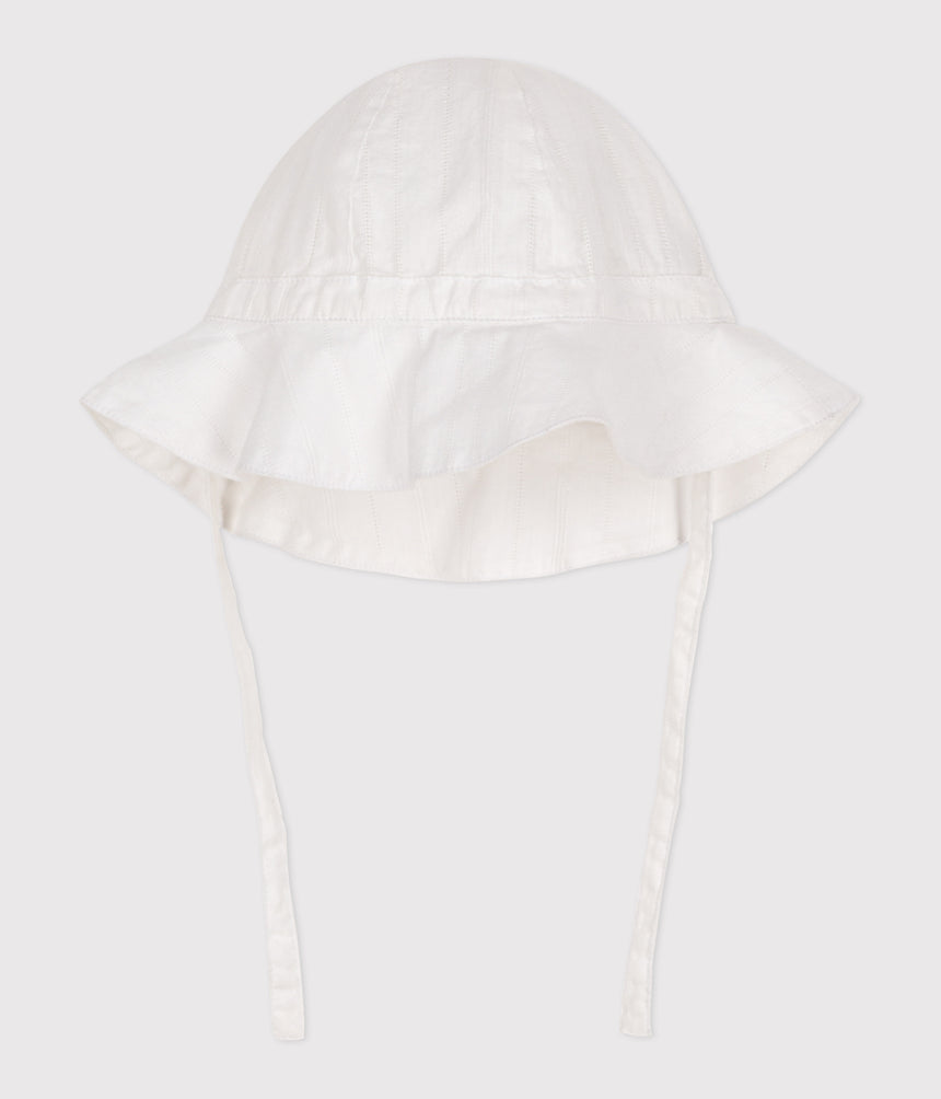 BABY GIRLS' PLAIN FLOPPY HAT