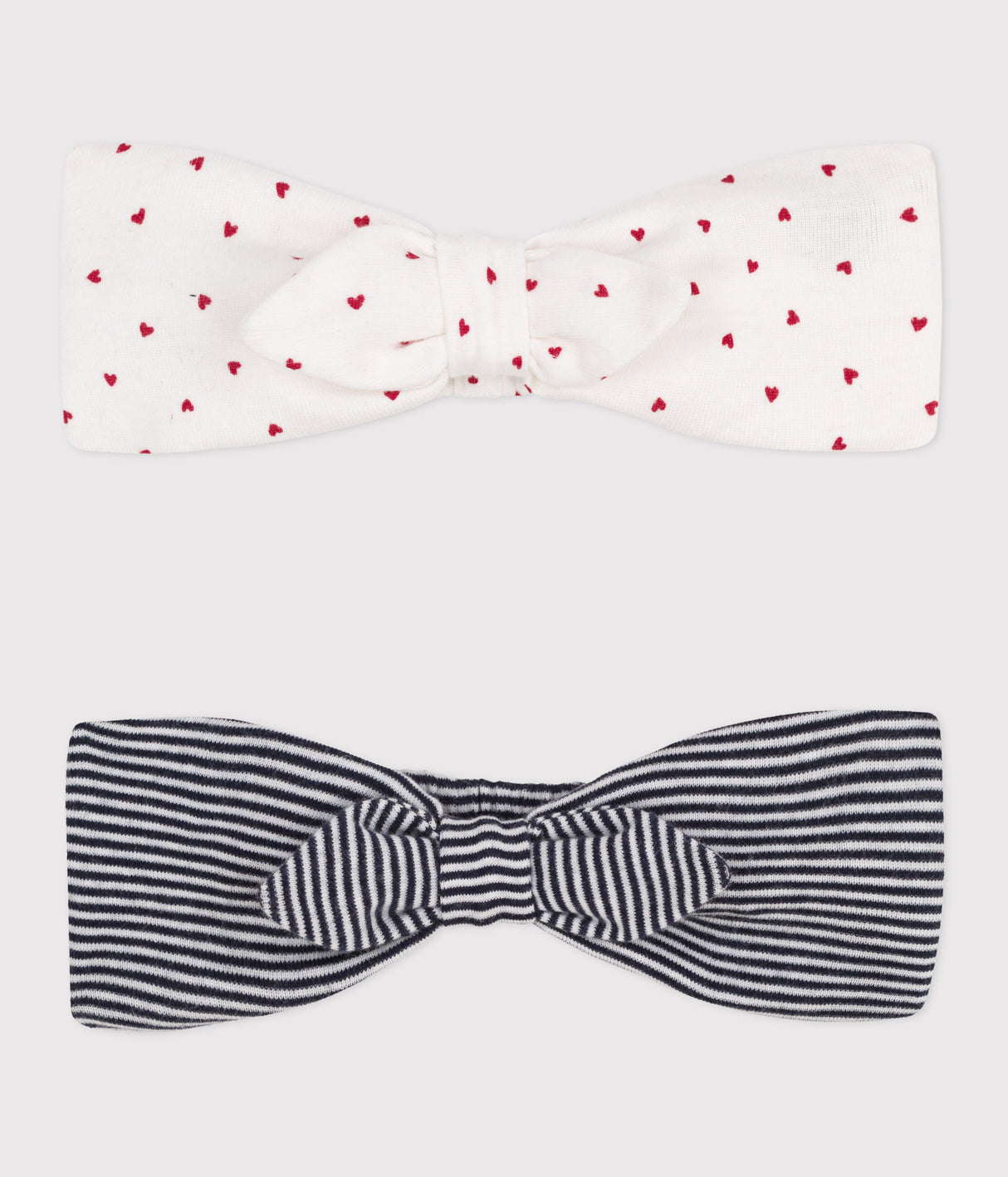 SET OF 2 ICONIC BABY COTTON HEADBANDS