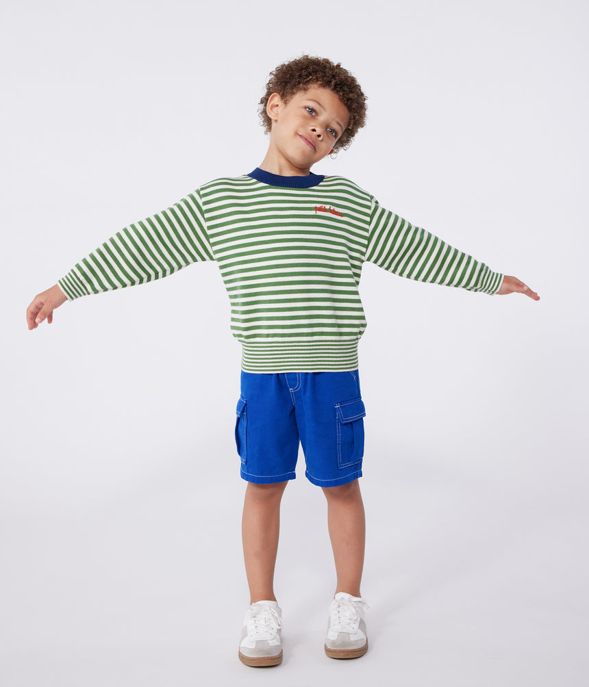 CHILDREN'S COTTON CARGO SHORTS