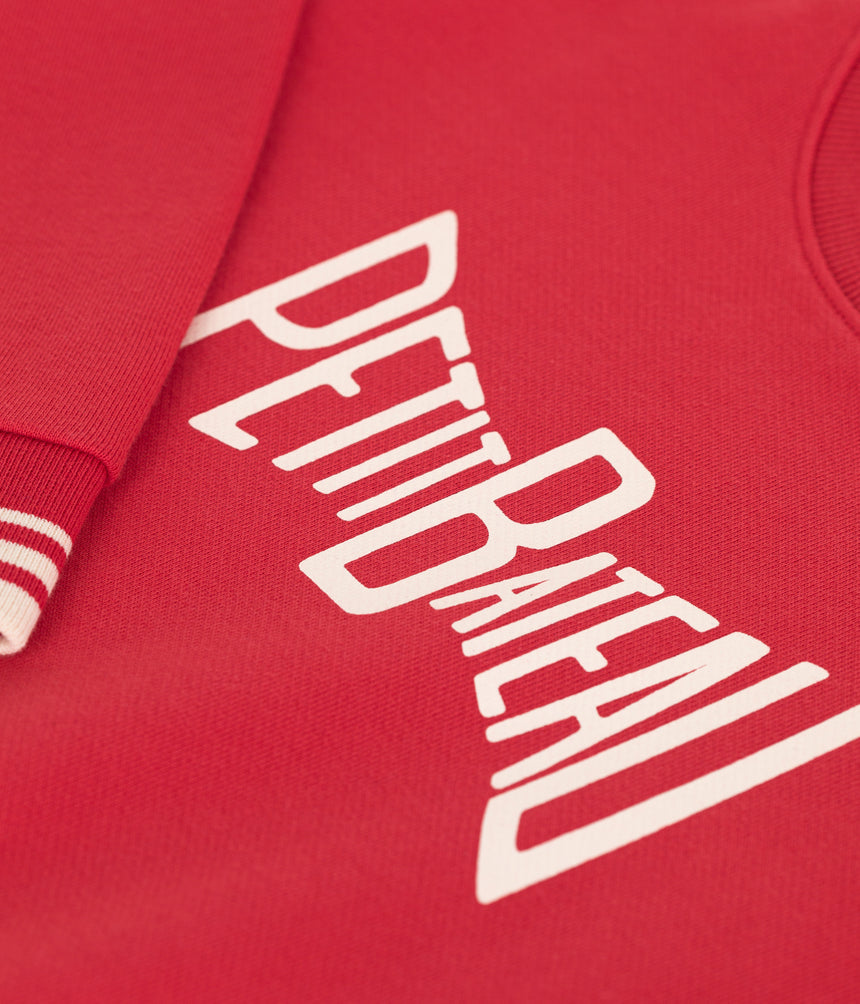 CHILDREN'S UNISEX PRINTED COTTON SWEATSHIRT