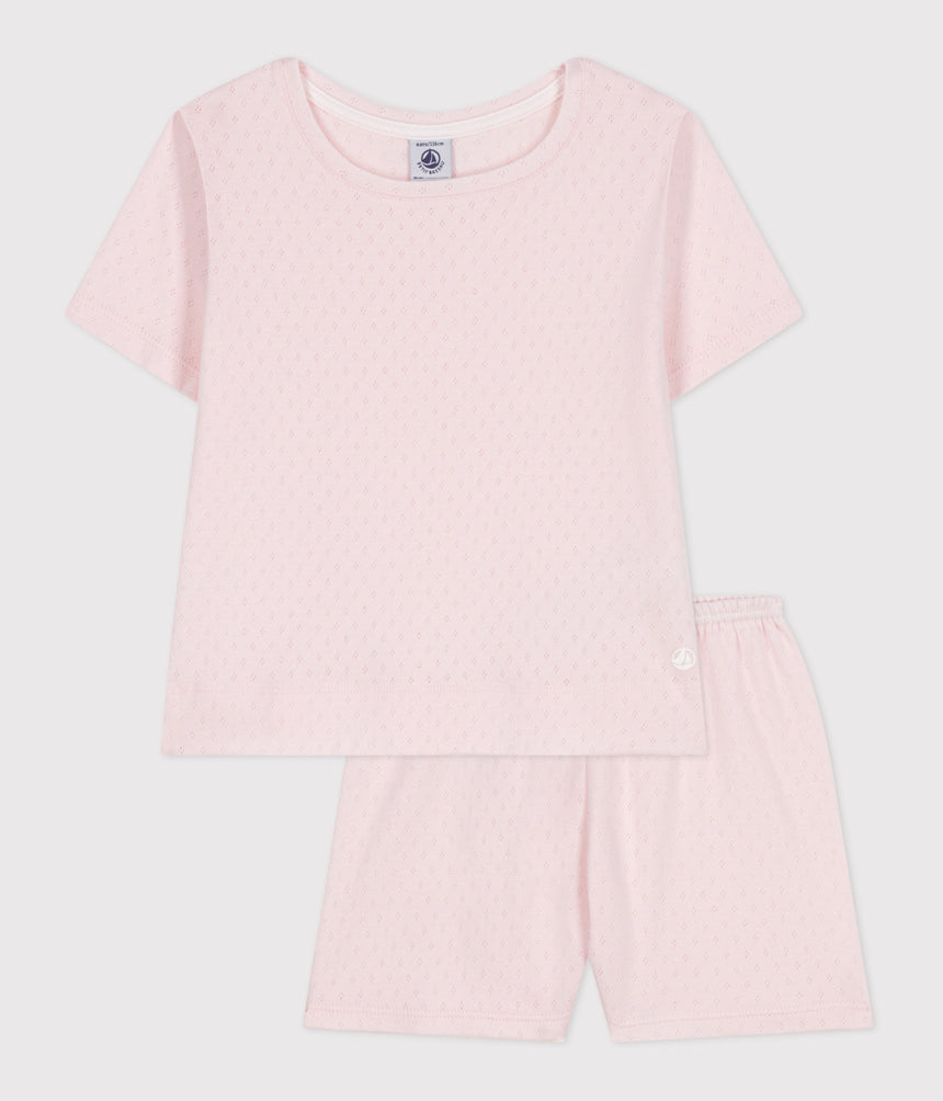 CHILDRENS SHORT COTTON PYJAMAS