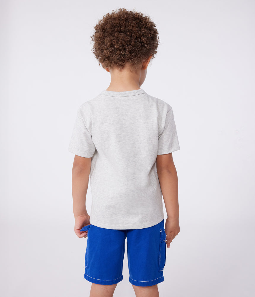 CHILDRENS SHORT-SLEEVED PRINTED COTTON T-SHIRT