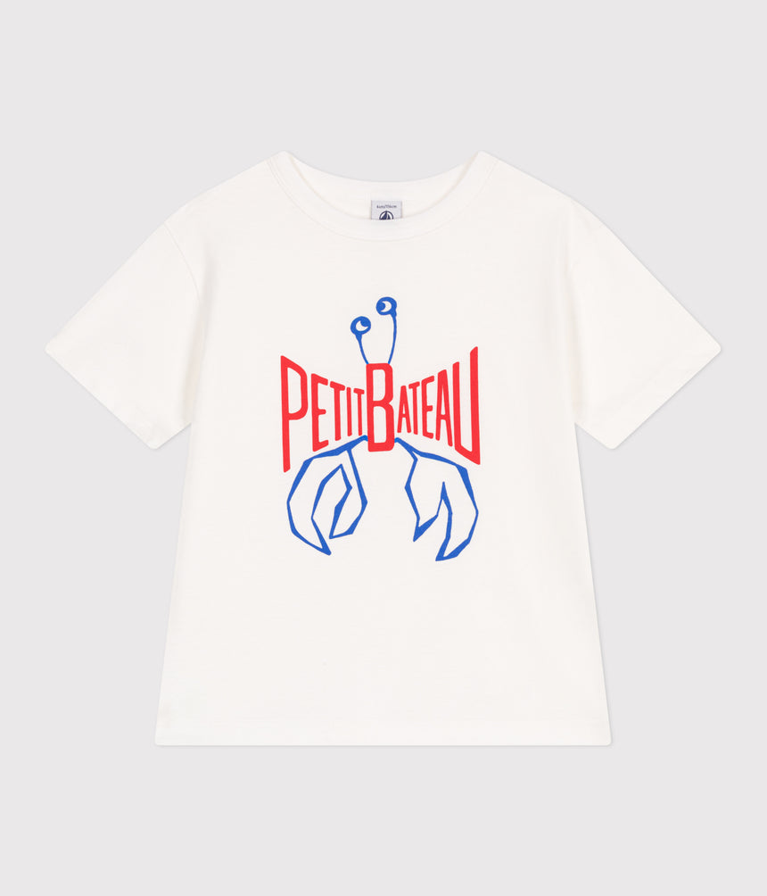 CHILDRENS SHORT-SLEEVED PRINTED COTTON T-SHIRT