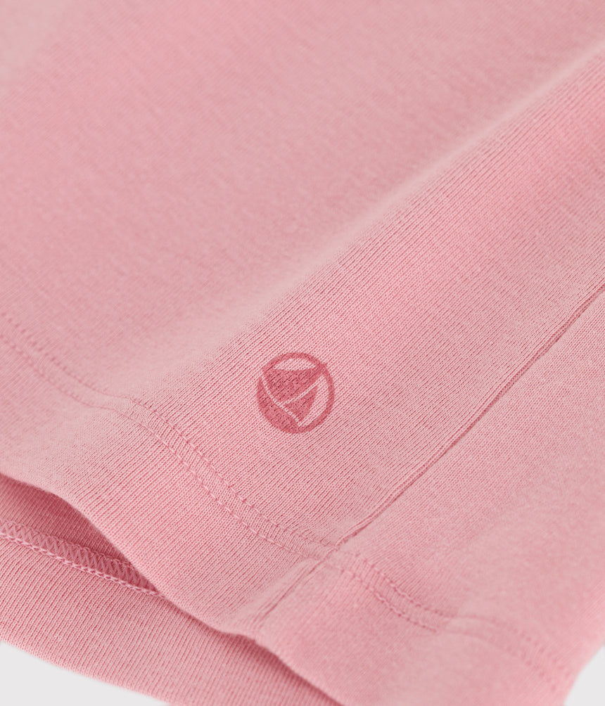 CHILDERN'S PLAIN SHORT-SLEVEED COTTON T-SHIRT