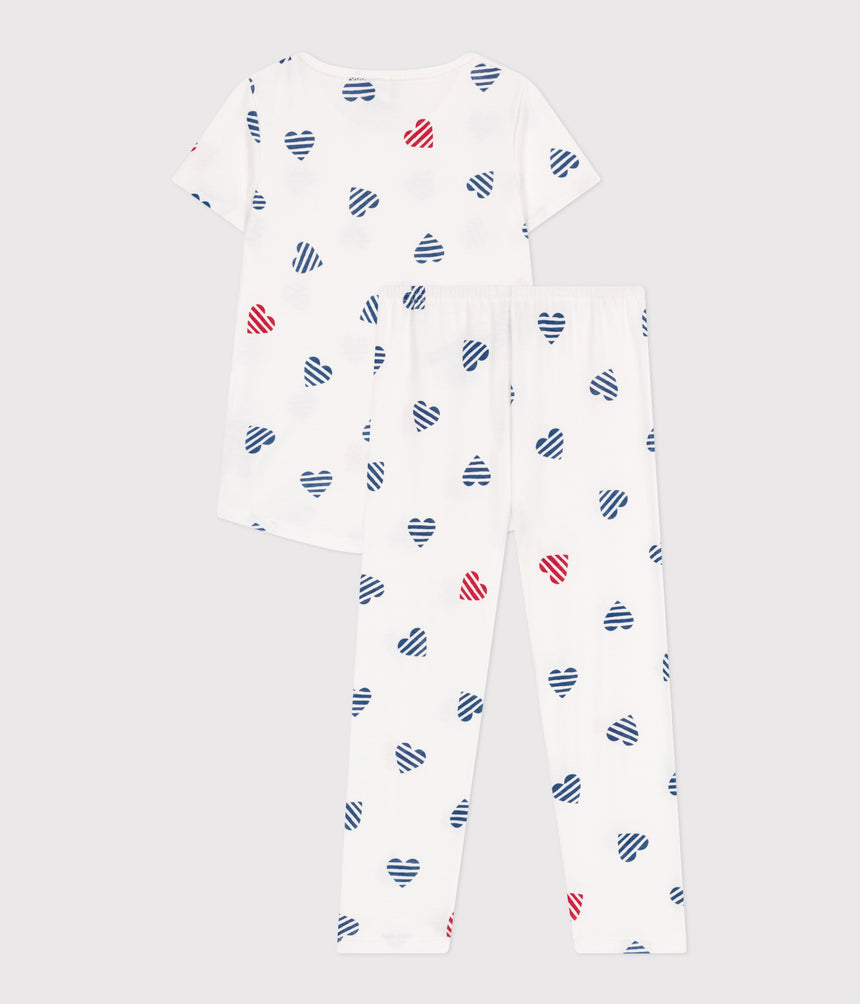 CHILDRENS HEARTS COTTON PYJAMAS
