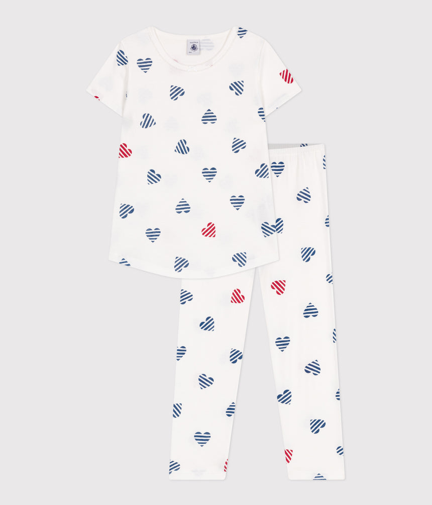 CHILDRENS HEARTS COTTON PYJAMAS
