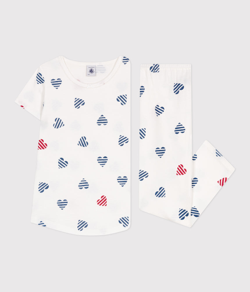 CHILDRENS HEARTS COTTON PYJAMAS