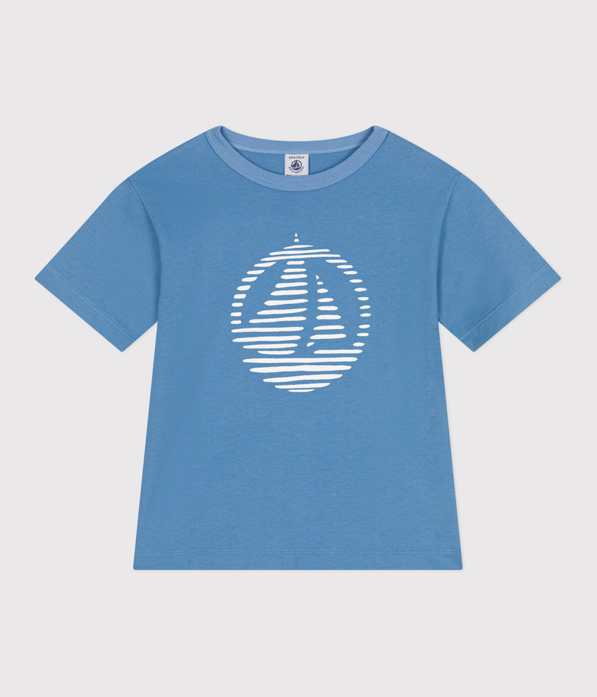 CHILDREN'S PRINTED SHORT-SLEEVED COTTON T-SHIRT
