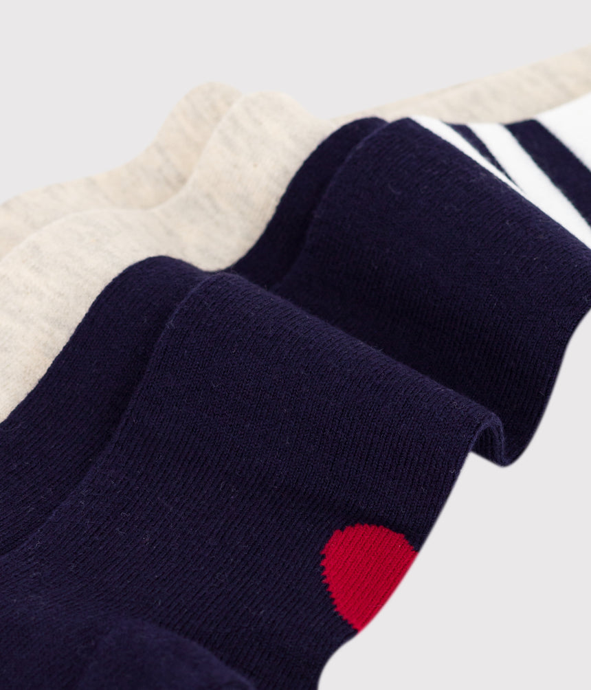 BABIES COTTON JERSEY TIGHTS -2-PACK