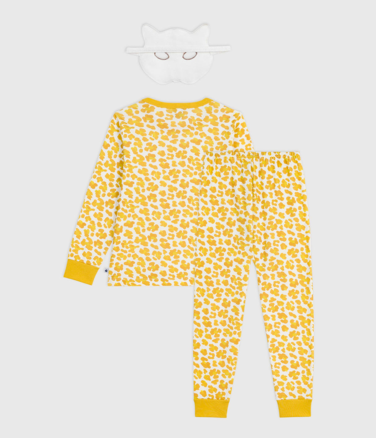 CHILDREN'S LEOPARD PRINT COTTON FANCY DRESS PYJAMAS