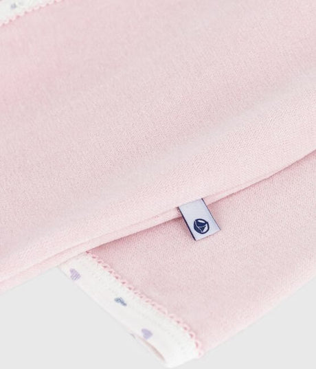 BABIES VELOUR PYJAMA SUIT WITH A COLLAR