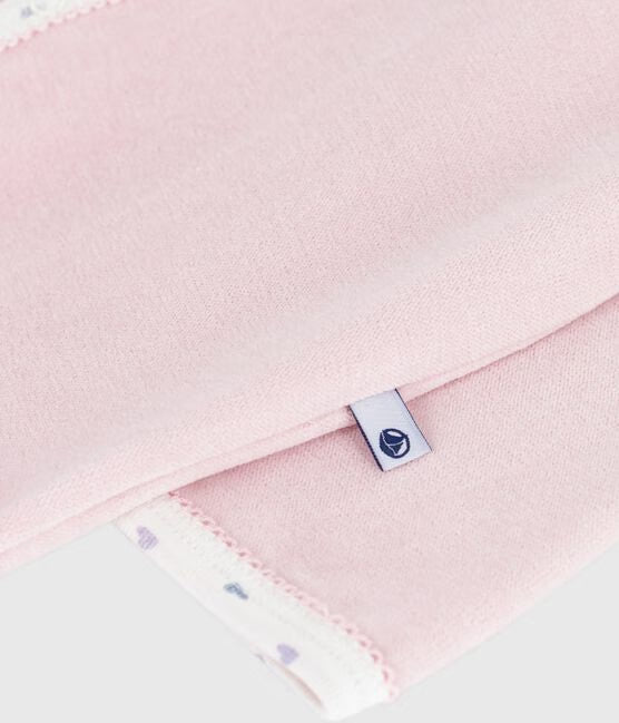 BABIES VELOUR PYJAMA SUIT WITH A COLLAR