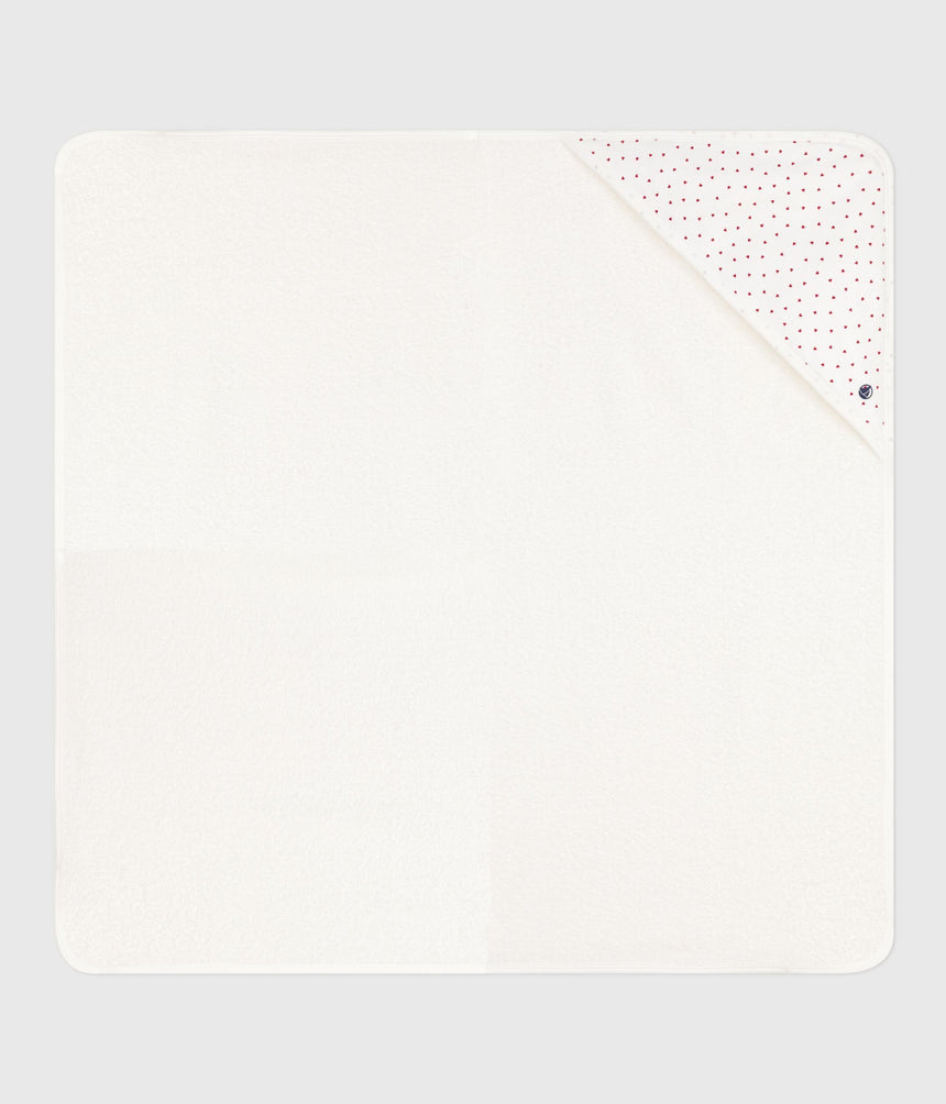 BABIES' SQUARE COTTON BATH WRAP