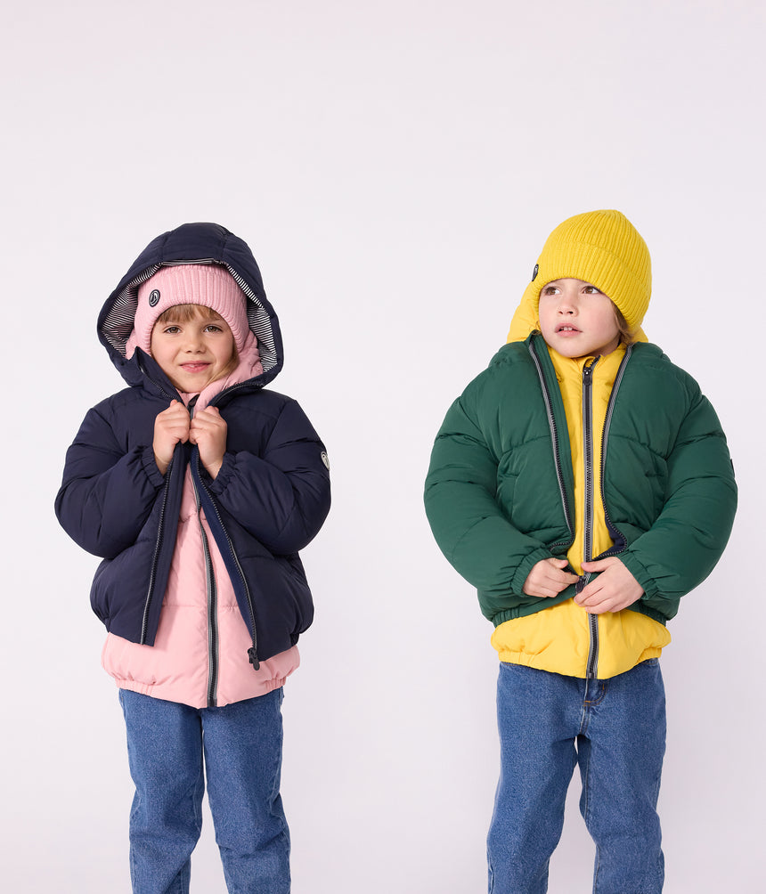 CHILDRENS PLAIN PUFFER JACKET