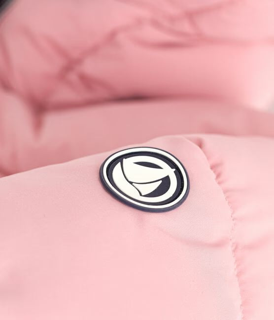 GIRLS' PLAIN PUFFER JACKET