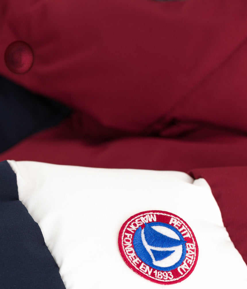 CHILDREN'S PLAIN COLOURBLOCK PUFFER JACKER