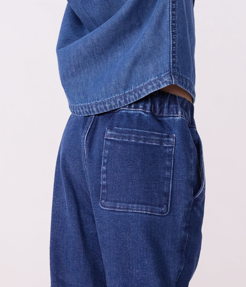 CHILDREN'S DENIM TROUSERS