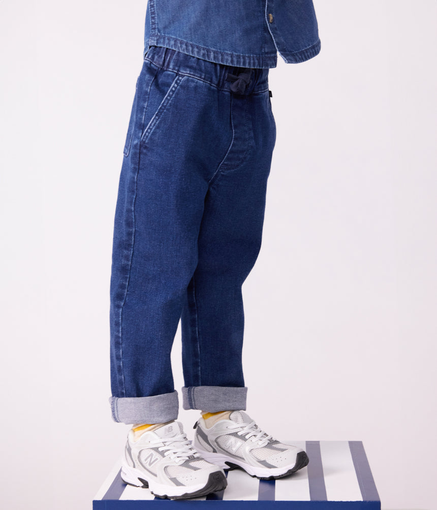 CHILDREN'S DENIM TROUSERS