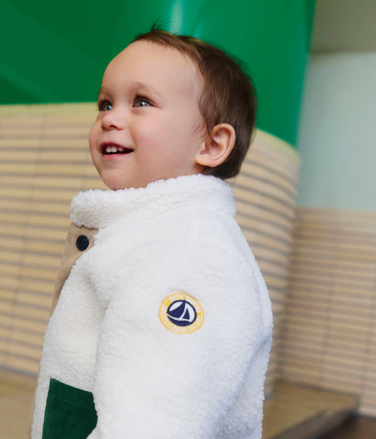 BABIES SHERPA COAT
