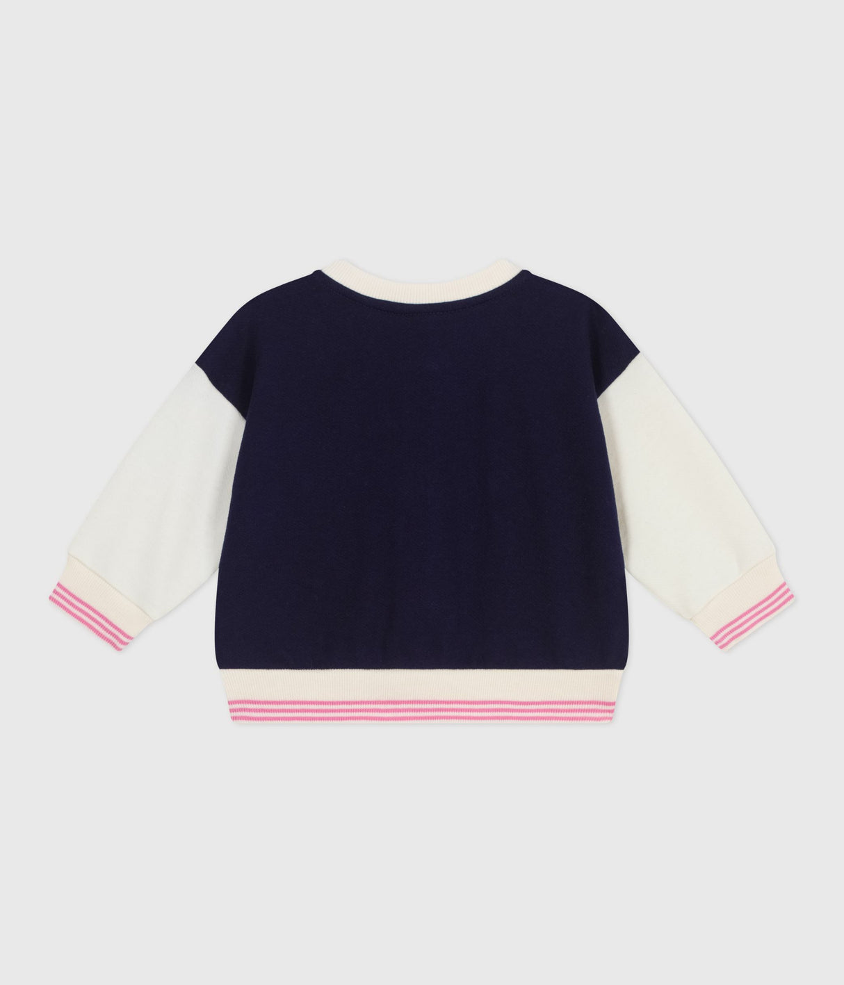 BABIES VARSITY-STYLE COTTON JACKET