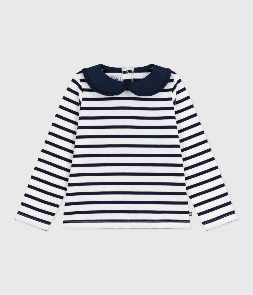 CHILDRENS COTTON BRETON TOP