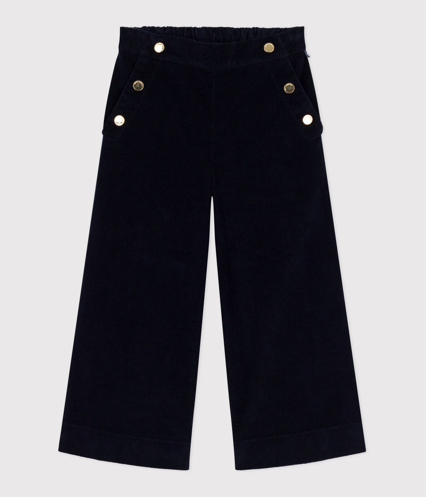 CHILDREN'S PLAIN CORDUROY TROUSERS