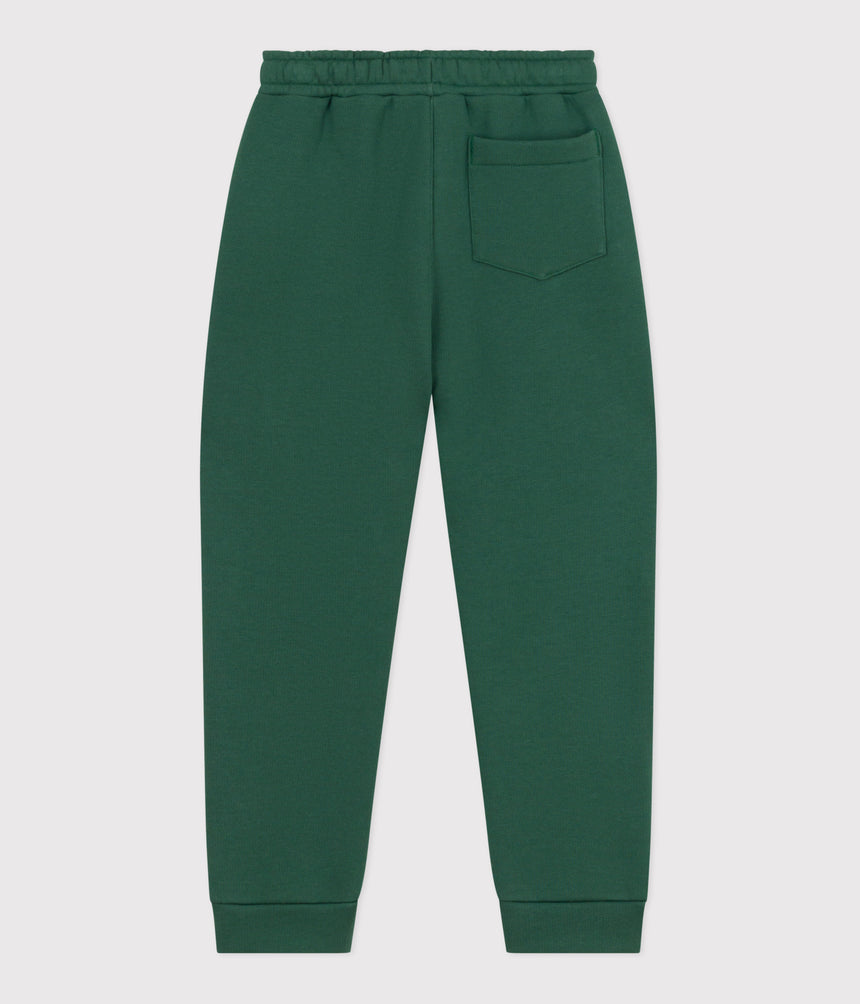 CHILDRENS' PLAIN COTTON JOGGING BOTTOMS