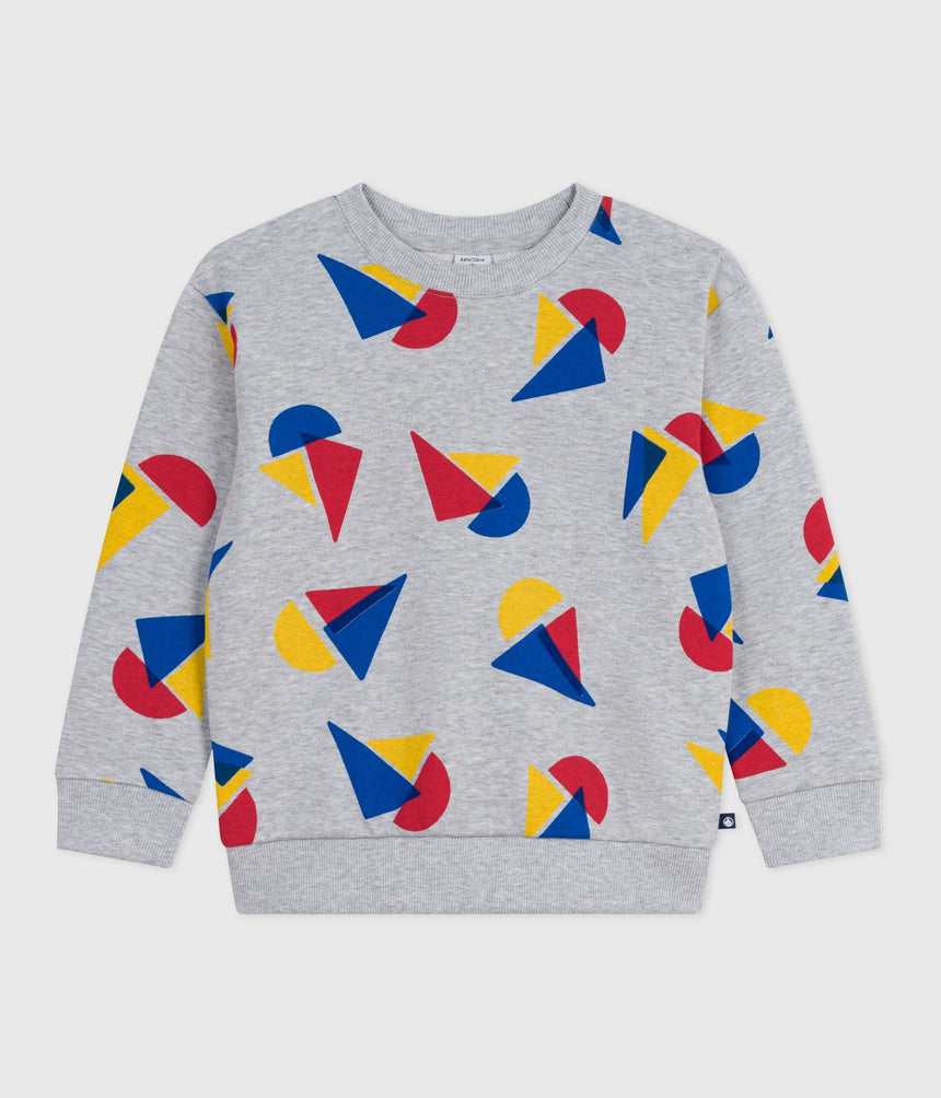 CHILDREN'S PRINTED COTTON SWEATSHIRT