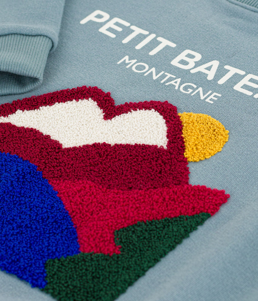 CHILDREN'S PATTERNED COTTON SWEATSHIRT