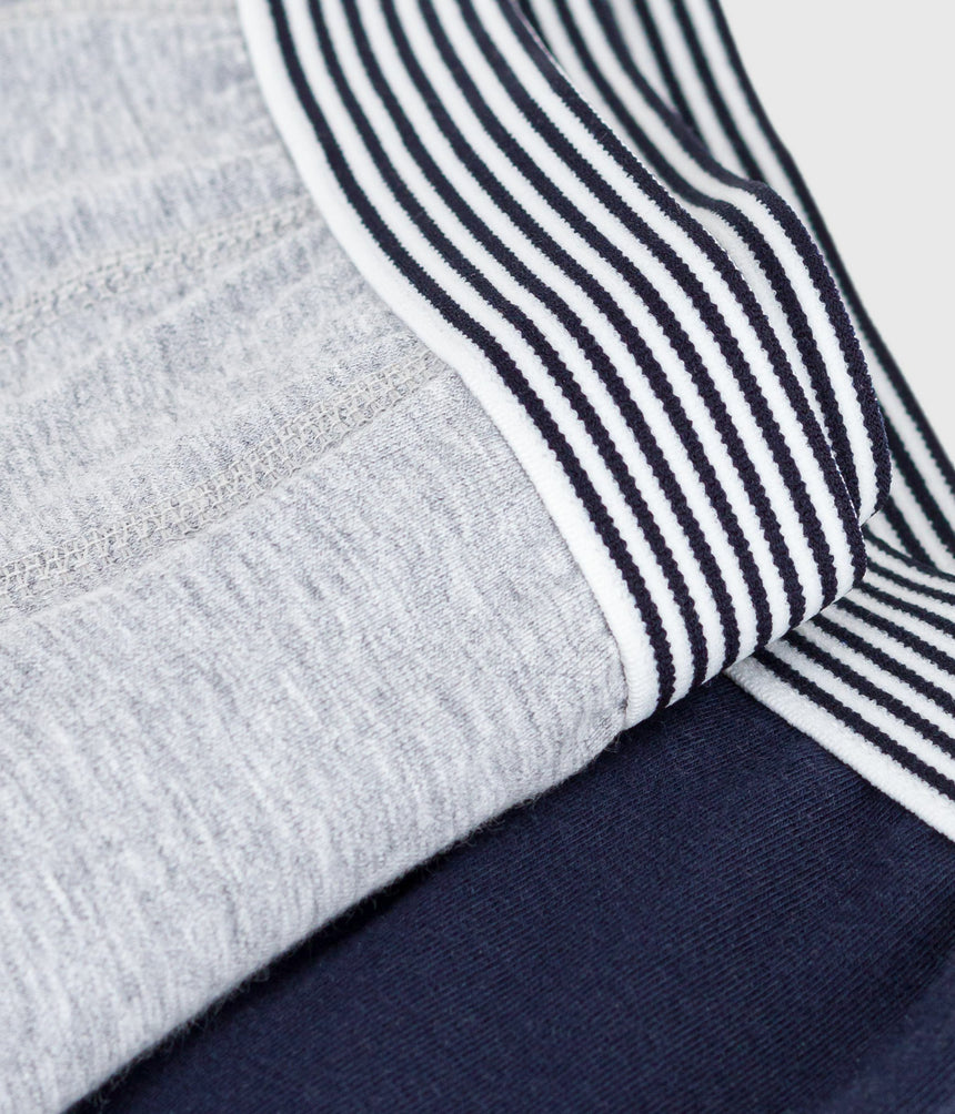 PACK OF PLAIN COTTON AND ELASTINE BOXERS FOR CHILDREN