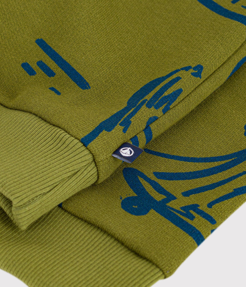CHILDREN'S PRINTED COTTON SWEATSHIRT