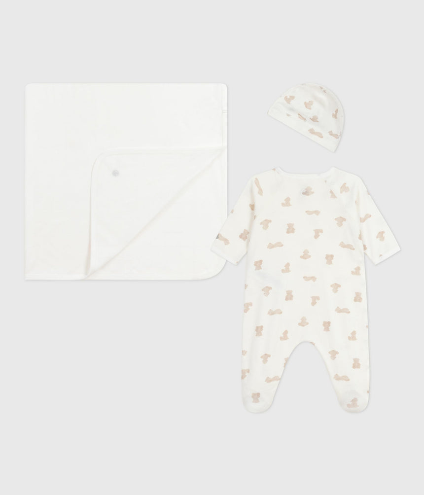 BABIES' GIFT BOX IN PRINTED COTTON