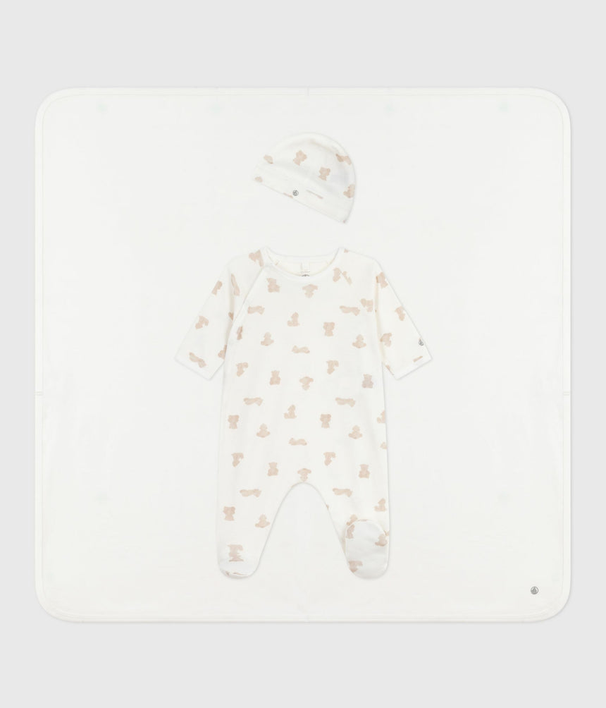 BABIES' GIFT BOX IN PRINTED COTTON