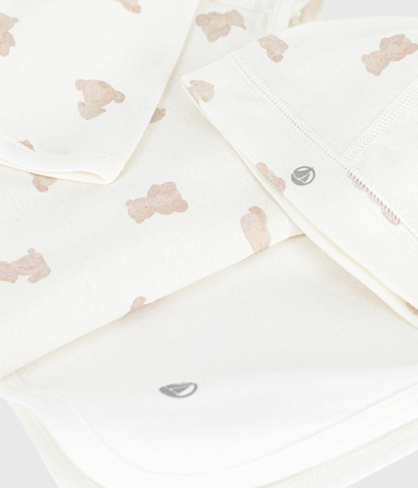 BABIES' GIFT BOX IN PRINTED COTTON