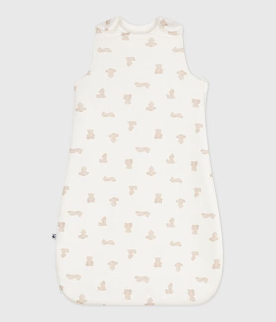 BABIES 2 TOG BEAR-PRINT COTTON SLEEPING BAG