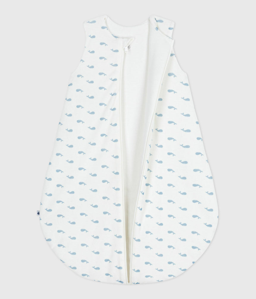 BABIES 3 TOG WHALE-PRINT CORDUROY SLEEPING BAG