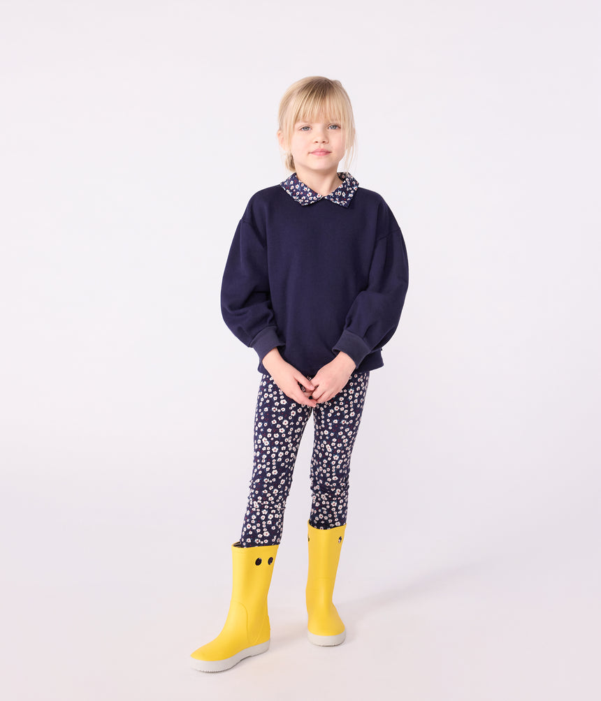 CHILDREN'S PLAIN COTTON SWEATSHIRT