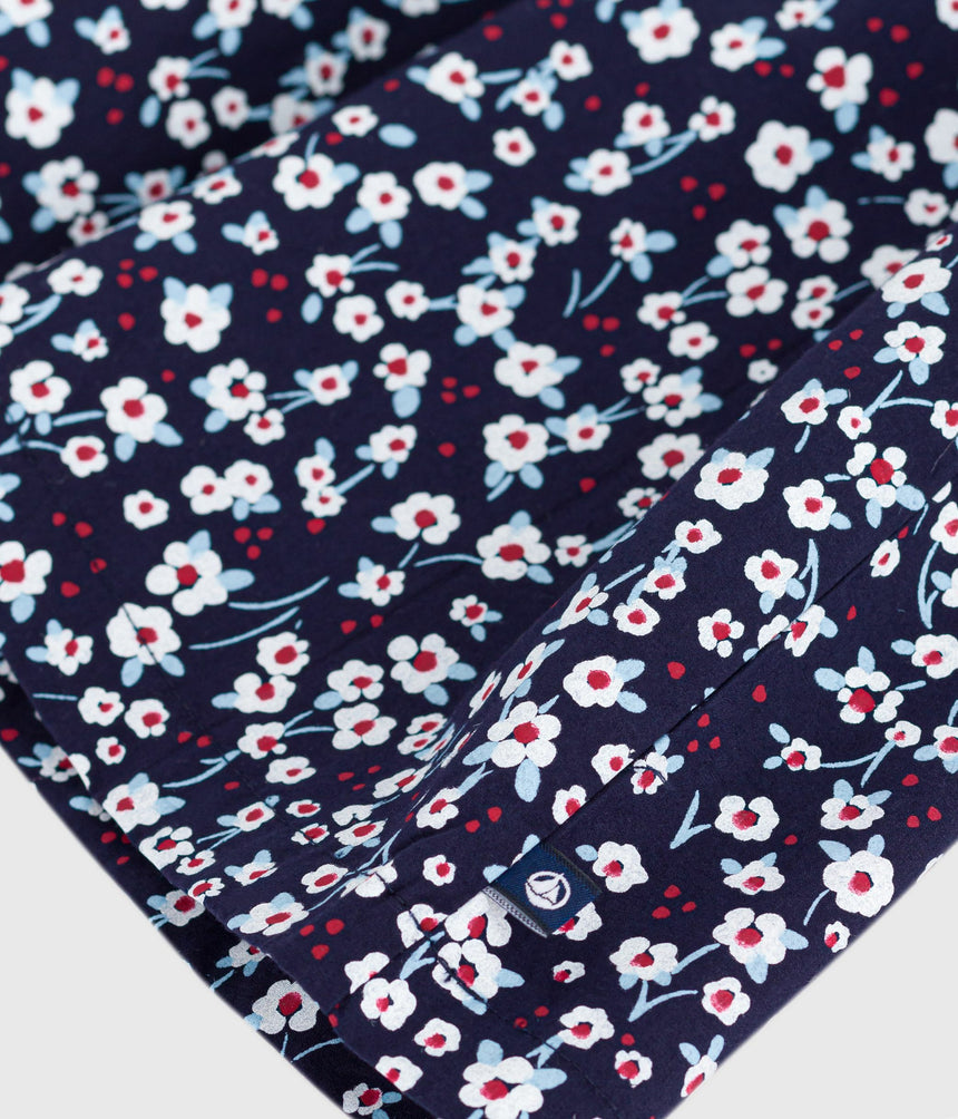 CHILDREN'S LONG-SLEEVED COTTON DRESS