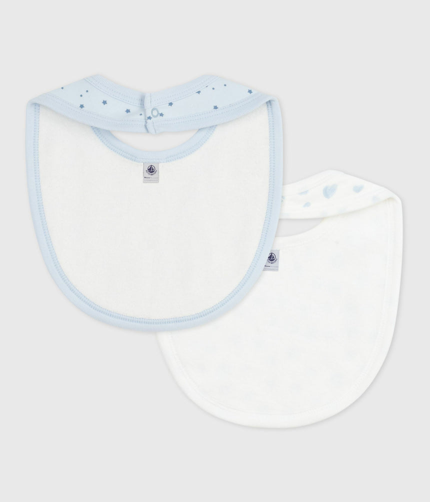 PACK OF BABIES PRINTED COTTON BIBS