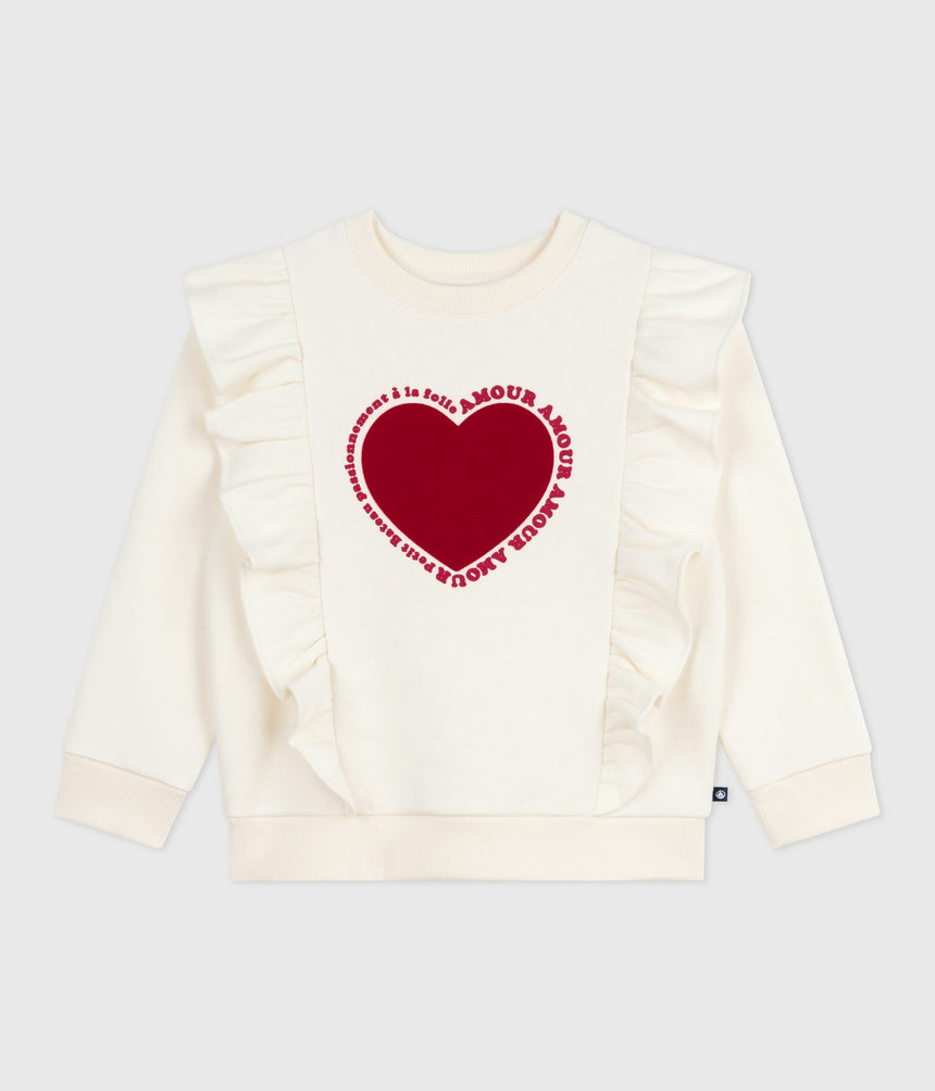 CHILDRENS' PRINTED COTTON SWEATSHIRT